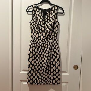 ANTONIO MELANI Pencil Back Slit Dress